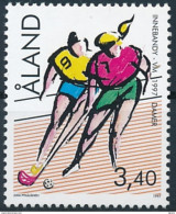 Mi 127 ** MNH Floorball Bandy Unihockey Women's World Championships 1997 - Ålandinseln