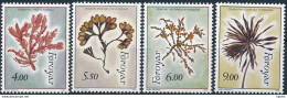 Mi 292-95 ** MNH Seaweed Marine Algae Sea Vegetables - Färöer Inseln