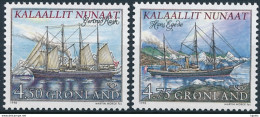 Mi 327x & 328y ** MNH NORDEN Ships Maritime Transport Steamers - Nuovi