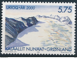 Mi 343 ** MNH Millennium Ice Sheet Gletscher Eisschild Inlandeis - Unused Stamps