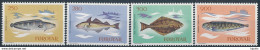 Mi 86-89 ** MNH North Atlantic Fish - Faroe Islands