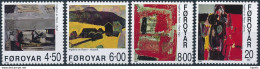 Mi 362-65 ** MNH Paintings Art Ingálvur Av Reyni - Färöer Inseln