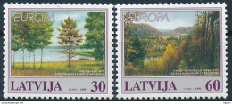 Mi 496-97 ** MNH CEPT Europa National Parks - Latvia Lettonie Lettland Letonia Letland - Lettonie