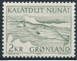 Mi 92 ** MNH Narwhal Whale Monodon Monoceros Slania - Unused Stamps