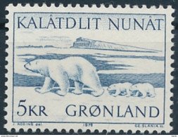 Mi 96 ** MNH Polar Bear With Cubs Ursus Maritimus Slania - Neufs