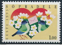 Mi 199 MNH ** / St. Valentine's Day Greetings - Estonie