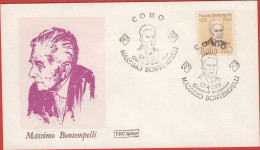 ITALIA - ITALIE - ITALY - 1979 - Uomini Illustri - 7ª Emissione - Massimo Bontempelli - FDC Roma - FDC