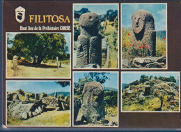 Filitosa, Corse Du Sud Centre De L’art Statuaire Corse Avec Ses Statues-menhirs, Ses Monuments Circulaires, Multivues - Autres & Non Classés