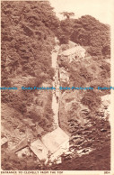 R096494 Entrance To Clovelly From The Top. Sweetman. Solograph. No 2854 - World