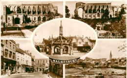 73781970 Malmesbury UK Abbey High Street Market Cross View From Daniels Well  - Otros & Sin Clasificación