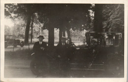 Photographie Photo Vintage Snapshot Amateur Automobile Voiture Auto Taxi ? - Automobiles