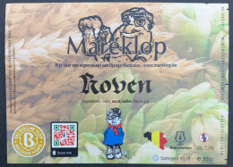 Bier Etiket (7a1), étiquette De Bière, Beer Label, Mareklop Koven Brouwerij De Poes - Beer