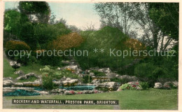 73781855 Brighton Hove Rockery And Waterfall Preston Park Brighton Hove - Altri & Non Classificati