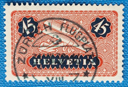 Zu  8 / Mi 183x / YT 8 Obl. ZÜRICH FLUGPLATZ LUXE SBK 20,- + Voir Description - Used Stamps