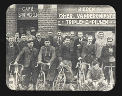 Café Sportwereld Bierviltje Beer Coaster Omer Vanderghinste Triple Pilsen Sous Bock Htje - Bierdeckel