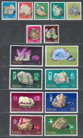 KENYA 1977 Minerals Complete Set Of 15 Values MM - Kenya (1963-...)