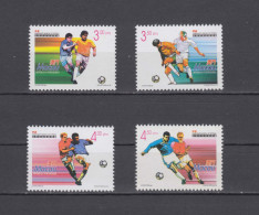 Macau 1998 World Cup Football Set, Scott#933-936,MNH,OG,VF - Ungebraucht