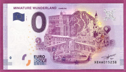 0-Euro XEHA 2018-4 Fehrdruck MINIATURE WUNDERLAND - HAMBURG - VENICE - Private Proofs / Unofficial