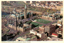 73747674 Ottawa Canada Parliament Hill La Colline Du Parlement Aerial View Ottaw - Andere & Zonder Classificatie