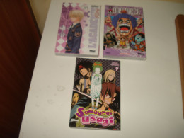 C56 (2) / Lot 3 Manga NEUF -  L'Académie Alice + One Piece + Samouraï Usagi - Mangas Version Francesa