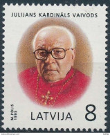 Mi 406 ** MNH / Cardinal Julijan Vaivods 100th Birthday / Roman Catholic Clergy - Latvia
