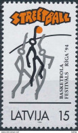 Mi 370 ** MNH / Streetball - Basketball Festival, Riga - Letland