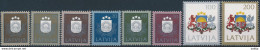 Mi 305-12 ** MNH / National Coat Of Arms - Letonia