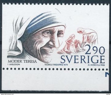 Mi 1417 MNH ** / Roman Catholic Saint, Missionary, Mother Teresa, Nobel Peace Prize Laureate 1979 - Neufs