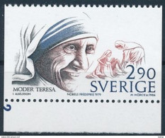 Mi 1417 MNH ** / Roman Catholic Saint, Missionary, Mother Teresa, Nobel Peace Prize Laureate 1979 - Ongebruikt