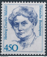 Mi 1614 MNH ** / Writer Screenwriter Novelist Hedwig Courths-Mahler / Notable Women Woman - Neufs