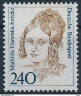 Mi 1392 MNH ** / Feminist Revolutionary Socialist Mathilde Franziska Anneke / Notable Women Woman - Nuevos