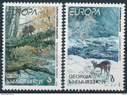 Mi 312-13 MNH ** NVI / CEPT Europa - Nature & National Parks - Georgia