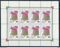 Mi 364 MNH ** Sheetlet / Cactus Kaktus Mammillaria Swinglei - Blocchi & Fogli