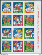 Christmas Seal Sheet 1998 MNH ** - Estland