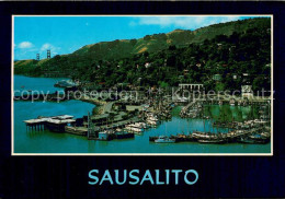 73745492 Sausalito_California Sausalito With Golden Gate Bridge - Sonstige & Ohne Zuordnung