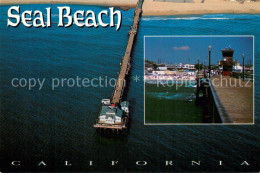 73745491 Seal_Beach_California Fliegeraufnahme Seal Beach Pier Rubys Restaurant - Other & Unclassified