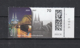 Deutschland BRD  **  3721   Köln Neuausgabe 6.10.22 - Nuevos