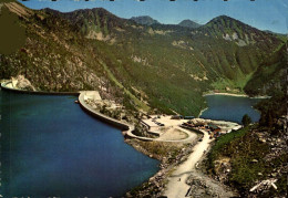 65 VALLEE D'AURE LE LAC DE CAPDELONG ET SON BARRAGE EN BAS LE LAC D'OREDON - Otros & Sin Clasificación