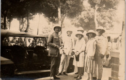 CP Carte Photo D'époque Photographie Vintage Militaire Automobile Afrique  - Guerra, Militares