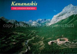 73745185 Kananaskis Canada The Canadian Rockies Aerial View  - Ohne Zuordnung