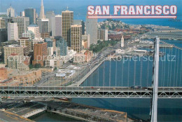 73745177 San_Francisco_California Bay Bridge Financial District North Beach With - Sonstige & Ohne Zuordnung