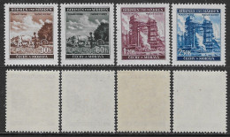 Bohemia Moravia 1941 Prague Fair Mi N.75-78 Complete Set MNH ** - Ungebraucht