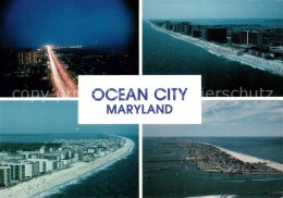 73745168 Ocean_City_Maryland Condominiums Apartments And Townhouses Line The Bea - Sonstige & Ohne Zuordnung