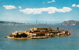 73744840 Alcatraz San Francisco San Francisco Bay Air View Alcatraz San Francisc - Andere & Zonder Classificatie