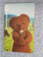 GERMANY-1134 - O 0924 - Bärenmarke Edition '95 (Nr.7) - Teddy Mit Blumen - 1.800ex. - O-Series : Séries Client