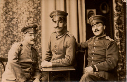 CP Carte Photo D'époque Photographie Vintage Militaire Allemand WW1 Uniforme - Guerre, Militaire