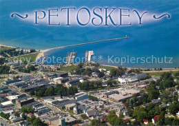 73744618 Petoskey_Michigan Little Traverse Bay Aerial View - Autres & Non Classés