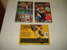 C56 (1) / Lot 3 Manga NEUF - Glénat - Gurren Lagann + Eye Shield 21 + Mixim 11 - Manga [franse Uitgave]