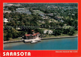 73744608 Sarasota_Florida Ringling Museum And Home Of Sarasota Bay Aerial View - Other & Unclassified