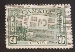 CANADA YT 200 OBLITERE "PORT DE VANCOUVER" ANNÉE 1938 - Usati